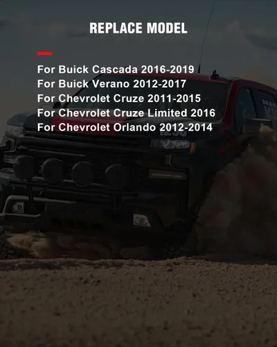 Vista 7 de cciyu Tanque de depósito de refrigerante para 2016-2019 para Buick para Cascada 2012-2017 para Buick para Verano 2011-2015 para Chevrolet