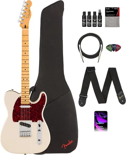 Vista 28 de Fender Player II Modified Telecaster - Paquete Dusk con bolsa de concierto, correa, cable, paquete de 3 púas y kit de limpieza de guitarra