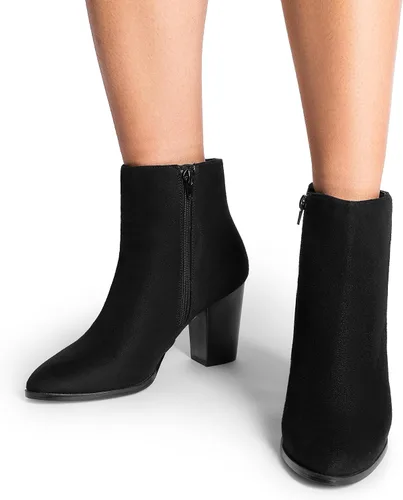 Vista 8 de DREAM PAIRS - Botines de tacón ancho con bloque para mujer