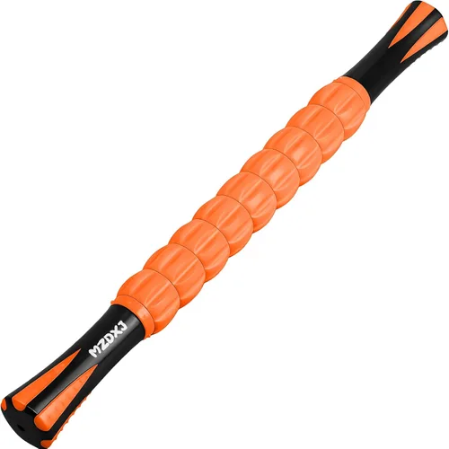 Vista 6 de Rodillo de masaje muscular - Pistola de fascia de tejido profundo para alivio del dolor miofascial, drenaje linfático y escultura corporal