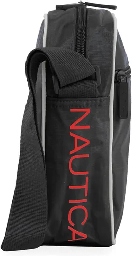 Vista 3 de Nautica Bolso de hombro, Negro Blanco