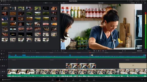 Vista 3 de Blackmagic Design DaVinci Resolve 14 Studio License Key Item negro
