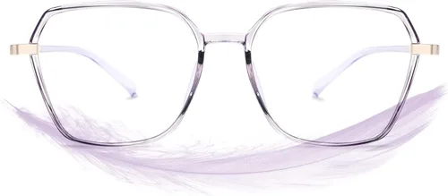 Vista 11 de ROCKNIGHT Stylish Blue Light Glasses Computer Glasses for Women & Men Fashion Blue Light Glasses Designed for Computer, Laptop & Phone Use