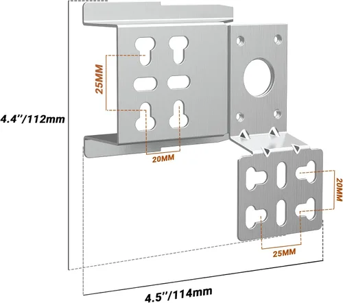 Vista 4 de onlyfire Kit de asador universal para parrilla, varilla hexagonal de 45"-53