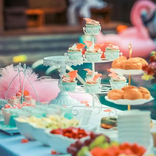 Vista 6 de PATIKIL Papel para envolver cupcakes, paquete de 50 tazas para hornear, decoración de ondas estándar para aniversario, cumpleaños, bodas y fiestas