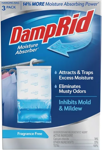 Vista 13 de DampRid Absorbedor de humedad colgante de aroma fresco, 1 libra (paquete de 12) – Elimina olores a humedad para un aire más fresco y limpio, ideal