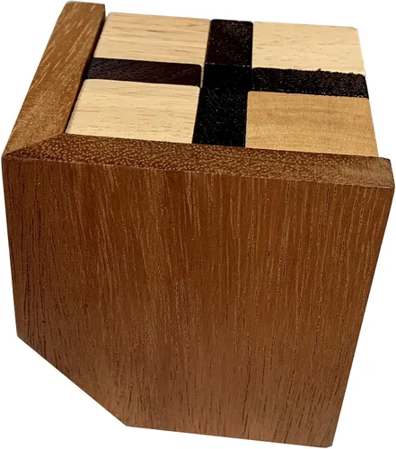 Vista 5 de Creative Crafthouse Rompecabezas 3D de madera del cubo del diablo