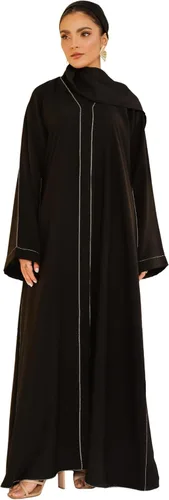 Vista 26 de Abaya elegante y moderna para mujer, ligera, fluida, suave y perfecta para cualquier ocasión