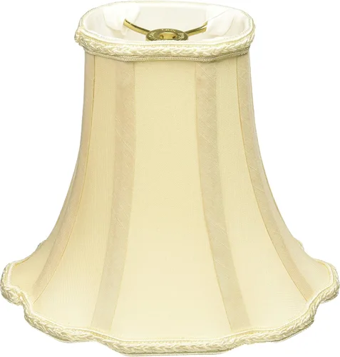 Vista 8 de Royal Designs - Pantalla ovalada festoneada para lámpara (4 x 3) x 8 x 6 x 7 pulgadas