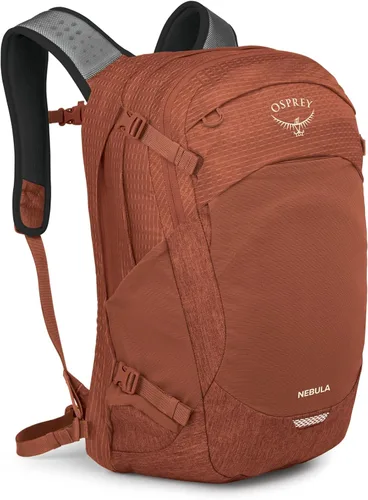 Vista 14 de Osprey Mochila de Viajero Nebula, Atlas Blue/Heather bolso diario, paquete del campus, portátil llevar, color azul
