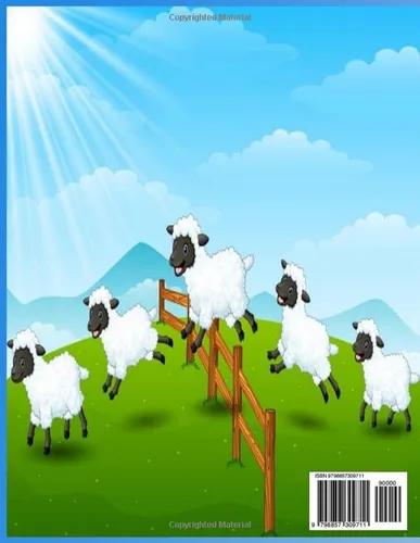 Vista 2 de Cute Farm Animals Relaxing coloring book for kids