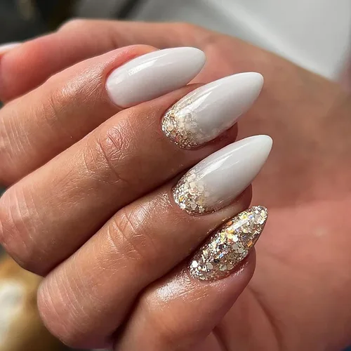 Vista 20 de Uñas postizas cortas a presión, uñas postizas de otoño con punta francesa, color marrón, cobertura completa, con diseños de remolinos marrones, uñas
