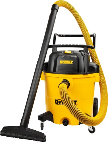 Vista 14 de DEWALT DXV14P Aspiradora para tienda en húmedo y seco de 14 galones, aspiradora en húmedo y seco de 6 HP con 110 CFM de potente succión, amarilla