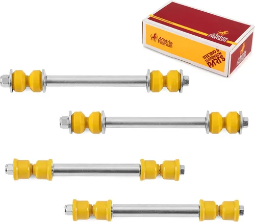 Vista 113 de Metrix Premium Chassis Parts - Kit de 4 piezas de barra estabilizadora delantera y trasera con enlace de extremo de barra estabilizadora para Ford