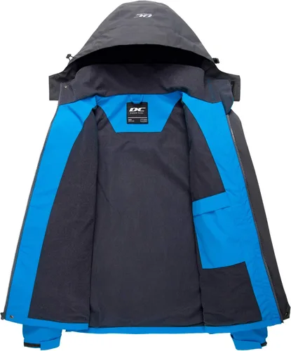 Vista 3 de Diamond Candy - Chamarra impermeable de Softshell con capucha para hombre.