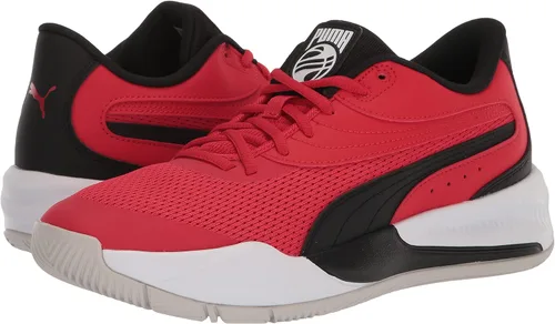 Vista 7 de PUMA Tenis de baloncesto triples para hombre, Rojo