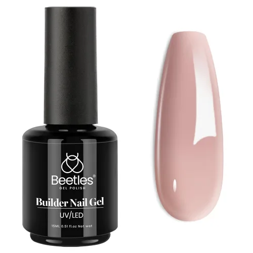 Vista 8 de Beetles - Gel constructor para uñas, 8 en 1, 0.51 onzas líquidas, gel de construcción transparente for Strengthening, Thickening & Building
