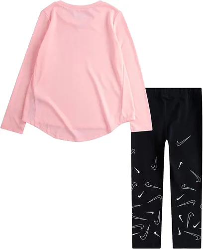 Vista 2 de Nike Conjunto de leggings degradados para bebé niña (bebé)