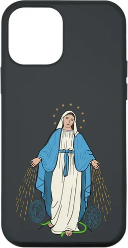 Vista 16 de Nuestra Señora de Gracia - Funda Milagrosa Virgen de la Medalla para iPhone 17