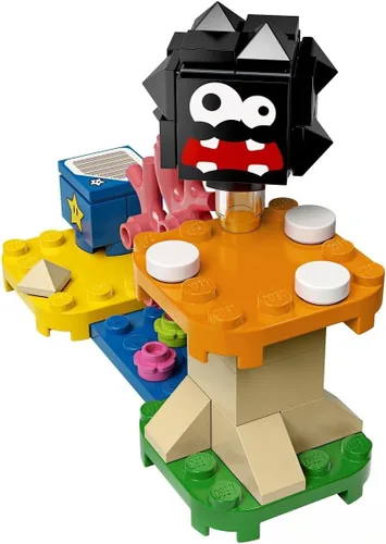 Vista 4 de Lego 30389 Super Mario Set en Bolsa con Plataforma y Set de Champiñón
