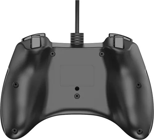 Vista 7 de EasySMX Controlador de juegos con cable, mando de juegos de PC con doble vibración Turbo y botones de disparo para WindowsSteamAndroidPS3TV Box