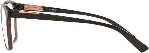 Vista 4 de Oakley Marcos para anteojos recetados Ox8155 Alias Butterfly para mujer