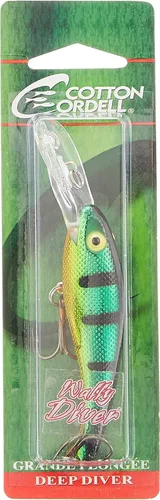Vista 4 de Cotton Cordell Wally Diver Walleye Crankbait Señuelo de pesca