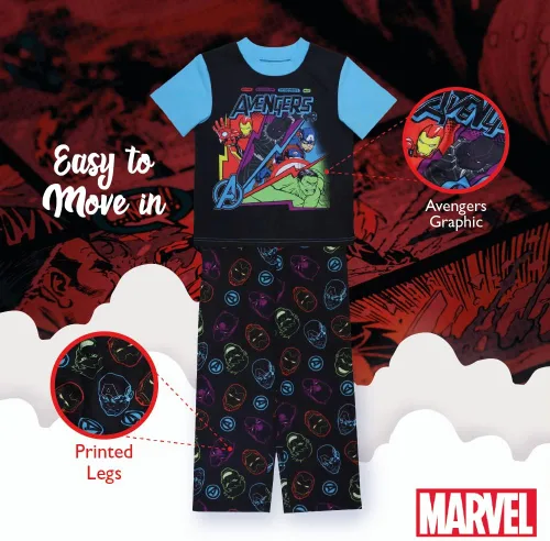 Vista 5 de Marvel Boys' Pajama Set