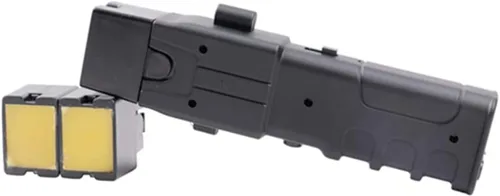Vista 2 de Pistola paralizante, pistolas paralizantes con pasador de desactivación de seguridad. Cargador de pared incluido