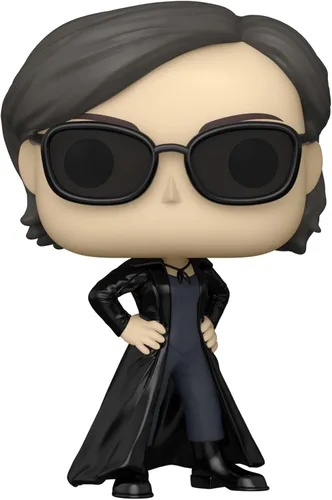 Vista 2 de Funko Películas POP: The Matrix Resurrections - Trinidad, Multicolor, 4 pulgadas, (59254)