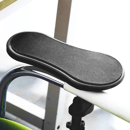 Vista 7 de Soporte para reposabrazos, almohadilla para reposamuñecas para teclado, con cojín de muñeca para mouse para oficina, extensor de reposamuñecas