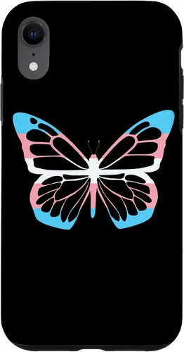 Vista 23 de Funda para iPhone 13 Pro Max Transgénero Mariposa Igualdad Transexual Bandera Trans Pride