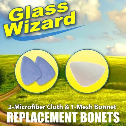Vista 5 de Glass Wizard - Paño de limpieza de ventana de cristal para capó de microfibra
