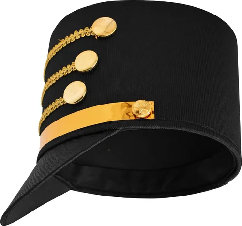 Vista 8 de Sombrero de disfraz de cascanueces mayor con anillo de maestría de juguete para niño