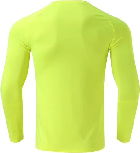 Vista 54 de Camisas de compresión atléticas de manga larga para hombre, capa base, camisa de entrenamiento atlético, camisas de compresión, camisetas deportivas