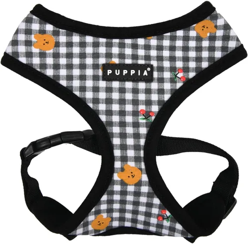 Vista 18 de Puppia Arnés para perro sobre la cabeza de moda de primavera y verano, Aqua_Fete, talla M
