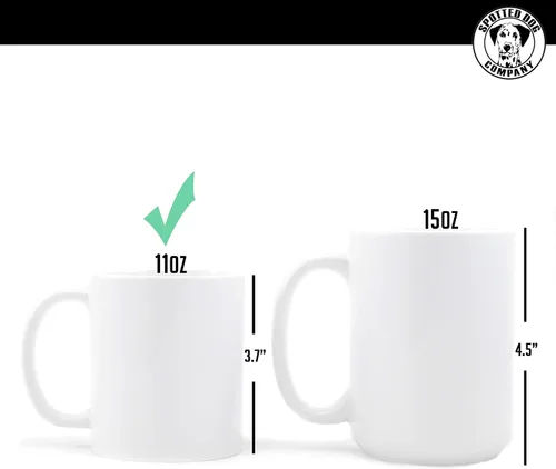 Vista 6 de Taza de café personalizada de cerámica blanca de 11 onzas con texto personalizado y iniciales de nombre, Halpert, DYE Taza para Cafe personalizadas