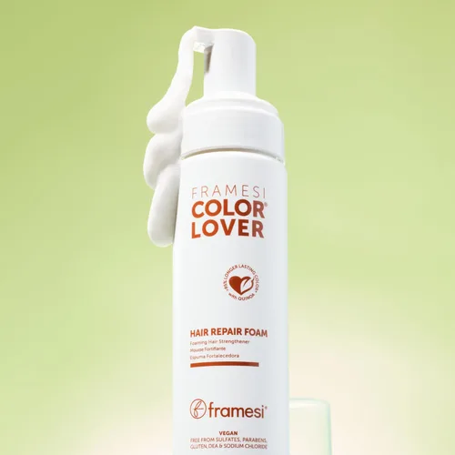 Vista 2 de FRAMESI Color Lover Espuma reparadora del cabello, 6.8 fl oz