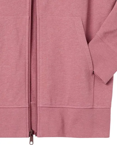 Vista 5 de Tienda Essentials Sudadera con capucha ligera de rizo francés con cremallera completa para hombre con ajuste cómodo