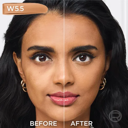 Vista 90 de L'Oreal Paris True Match - Base líquida supermezclable, maquillaje de base líquida de cobertura media, C0.5, ligero, 1 onza líquida