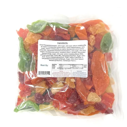 Vista 2 de Yankee Traders Brand Tropical Island Mezcla de mezcla de frutas secas, 2 libras
