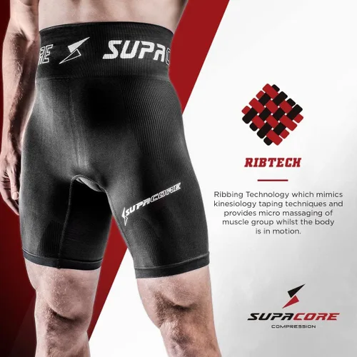 Vista 6 de Pantalones cortos de compresión para hombre