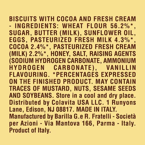 Vista 3 de Mulino Bianco Abbracci - Galletas italianas, caja