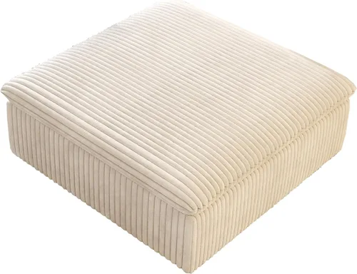 Vista 45 de LoveSeat Cloud Couch Sofá Seccional Modular para Sala de Estar, Sofá Moderno con Asiento Profundo, Sofá de 2 Plazas Sin Huesos con Otomana, Cómodos