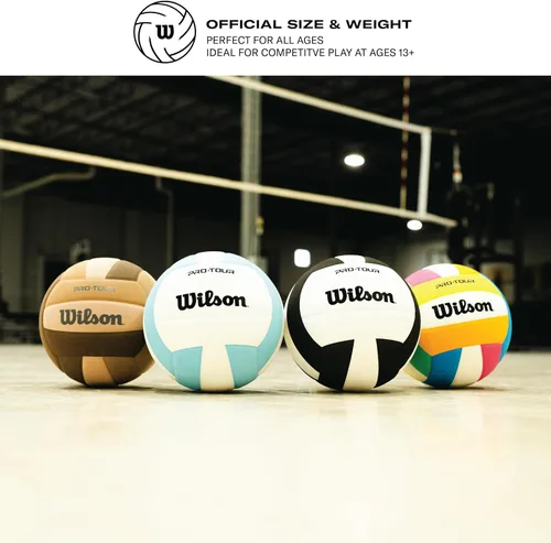 Vista 5 de WILSON Pro Tour Voleibol - Tamaño oficial, Marrón/Bronceado/Beige
