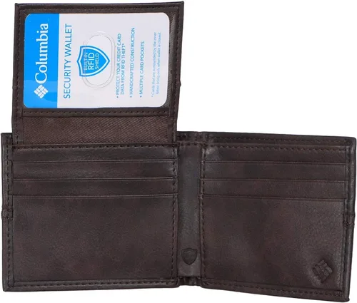 Vista 4 de Columbia - Cartera de seguridad con bloqueo RFID para hombre cartera Rfid talla única