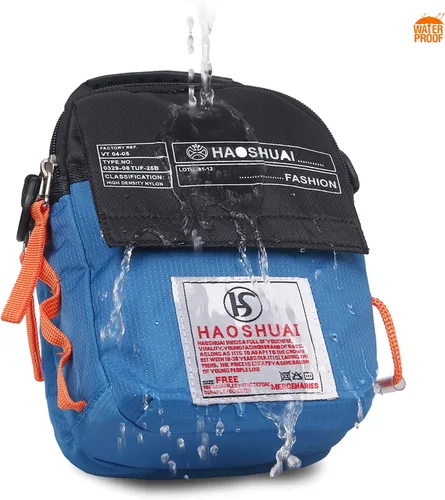 Vista 6 de JAKAGO Bolso de hombro impermeable pequeño Messenger Cross Body Bag para tableta al aire libre