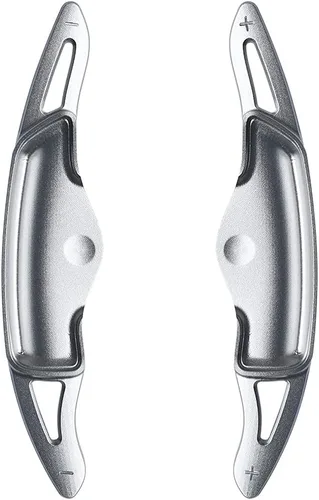 Vista 8 de Cubiertas de extensión de palanca de cambios de palas de repuesto para Hyundai Genesis G70 2019 2020 2021 para Hyundai Genesis G70 2019 2020 2021