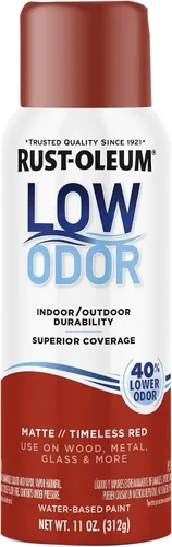 Vista 31 de Rust-Oleum - Pintura en aerosol prémium de bajo olor, gris ancla brillante Olor 40% menor que las pinturas en aerosol tradicionales, durabilidad