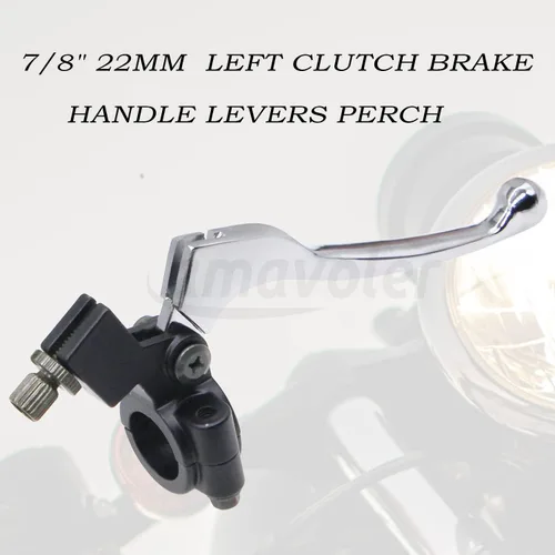 Vista 3 de Embrague de freno de 7/8" Palanca izquierda universal para CRF XR 80 100 XR200 SSR 125cc Coolster Roketa Baja Suzuki RM80 RM85 RM100 Yamaha Enduro
